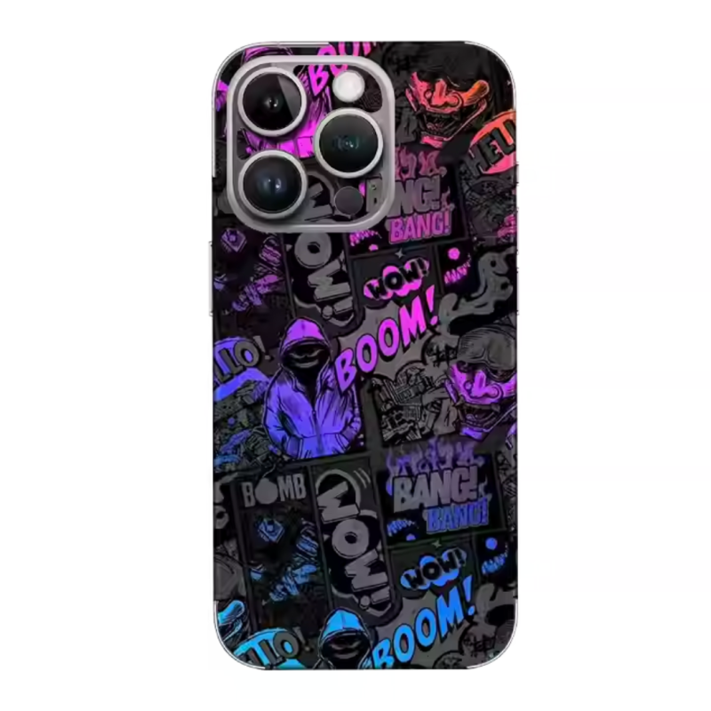 Coque de Protection Magnétique Double Couche - Graffitis en couleur — ECO · Smarty Paris 18e